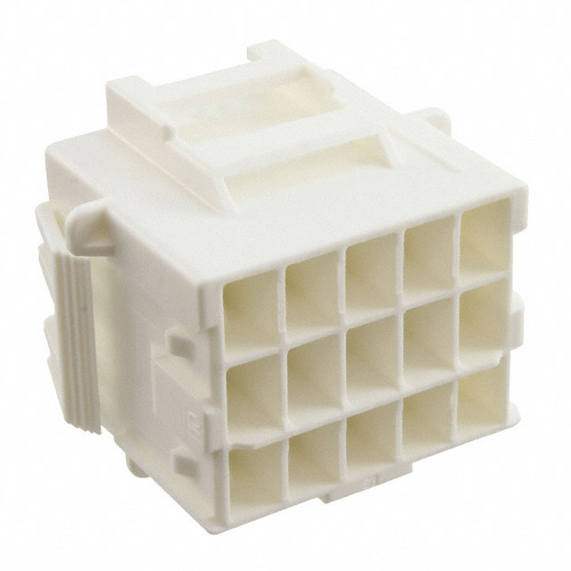 15 Rectangular Connectors - Housings Receptacle Natural 0.236 (6.00mm)